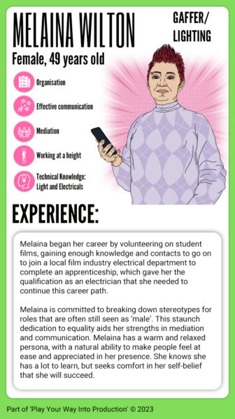 Character Profile- Melaina Wilton